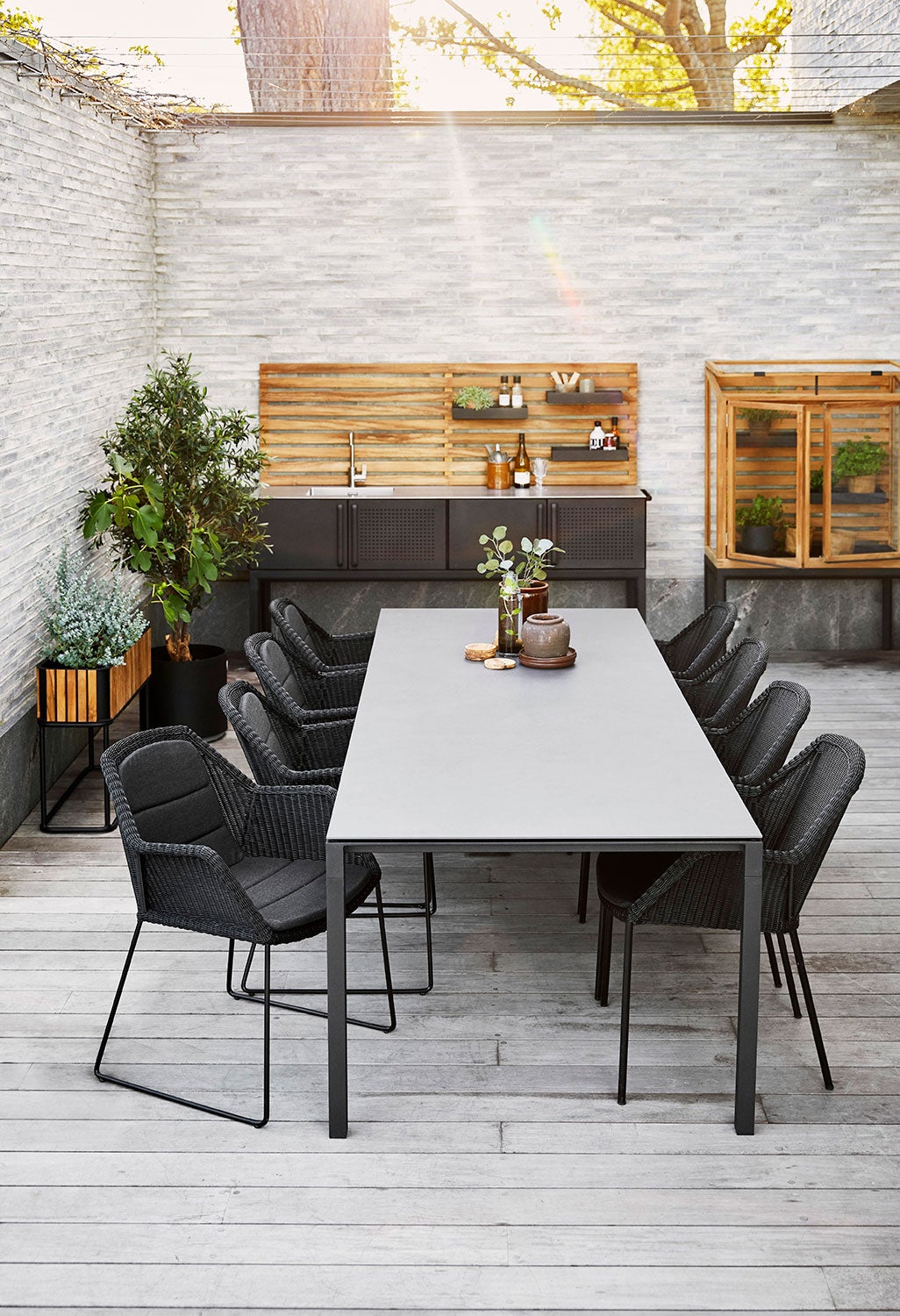 Pure Matbord 100X280 cm 