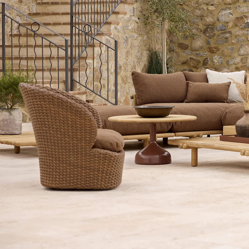 Coast Snurrfåtölj Umber brown