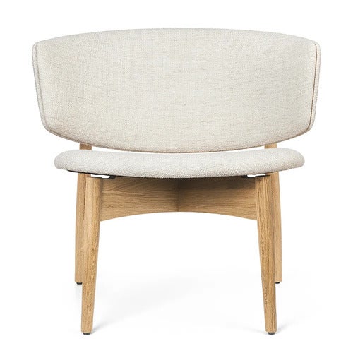 Herman Loungestol Boucle - Oak/Off-white