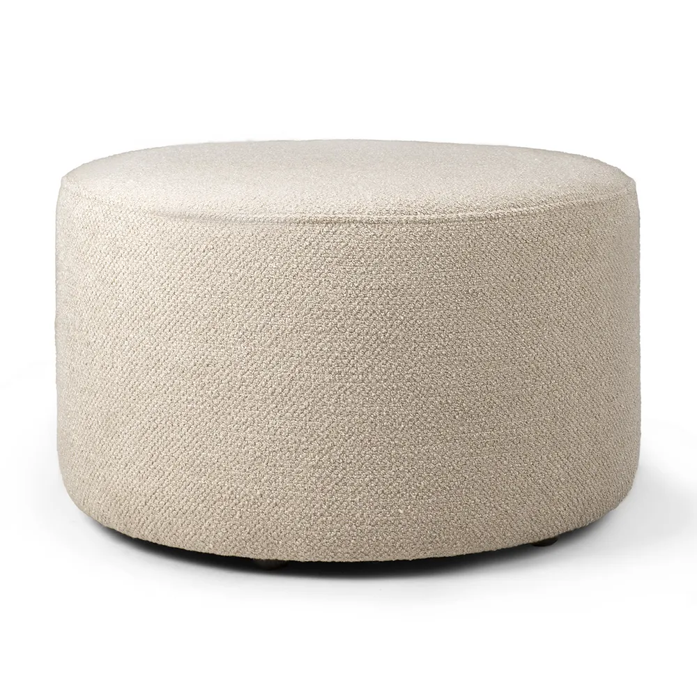 Barrow Pouf Ø60 cm Off White