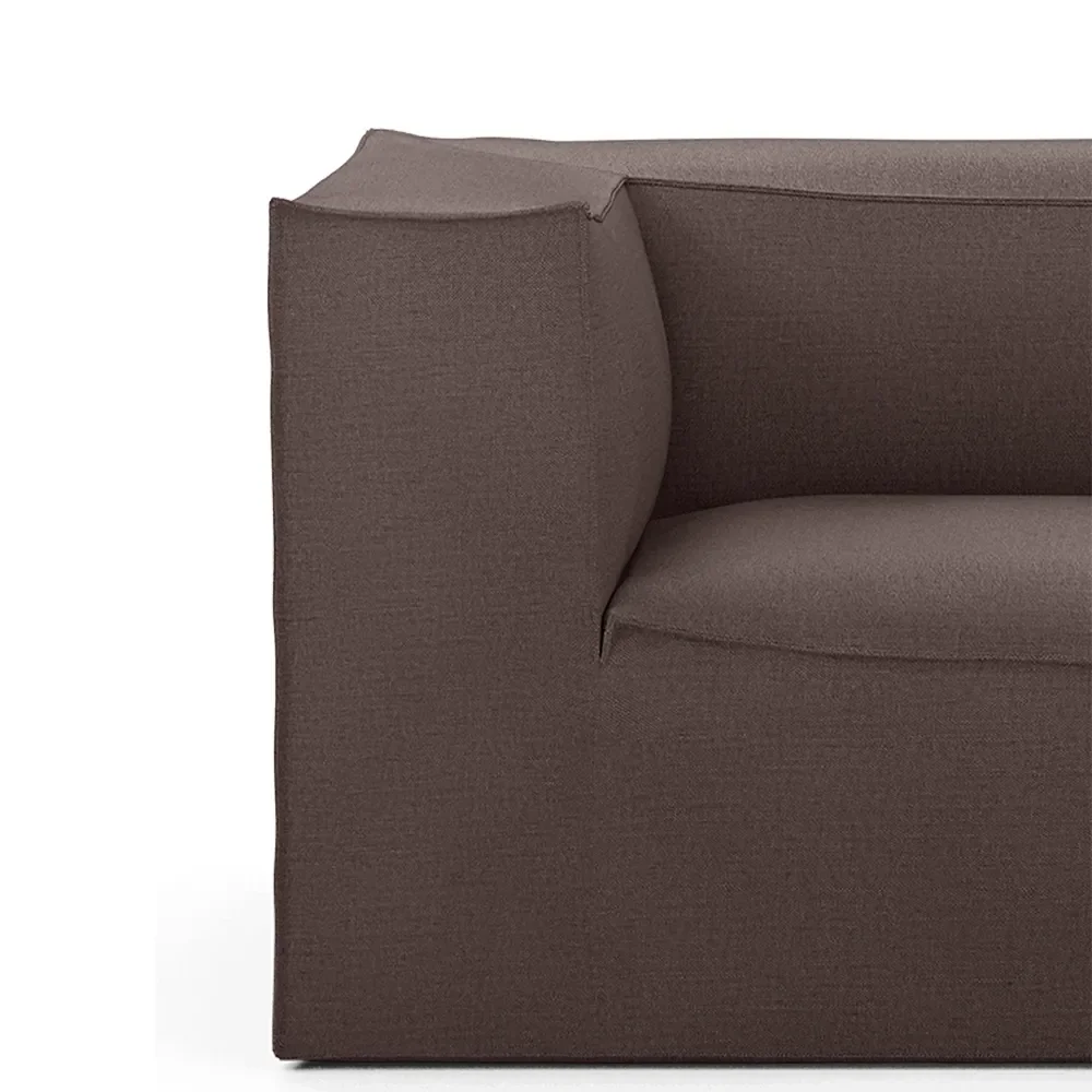Catena Sofa Armrest Left S400 - Hot Madison - Brown