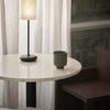Mineral Cafébord - Bianco Curia/Black