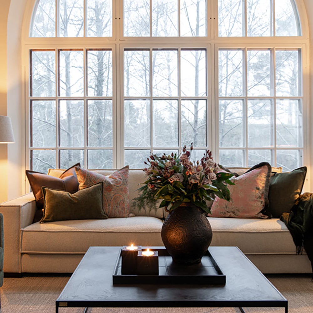 BELLE ROSE kuddfodral - 50x50