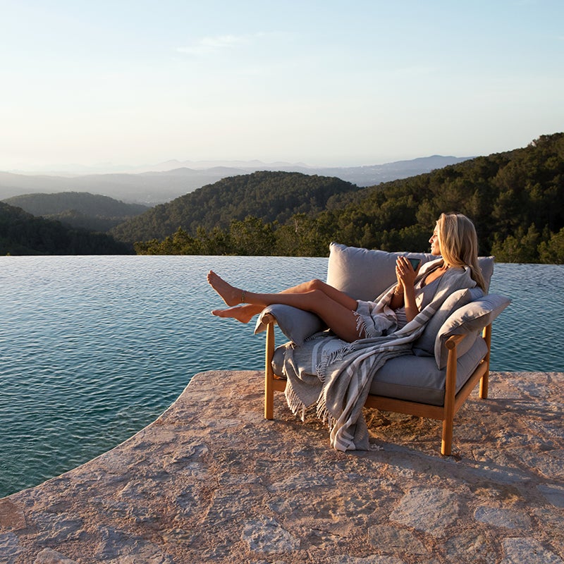 Tibbo XL loungefåtölj vulcano 