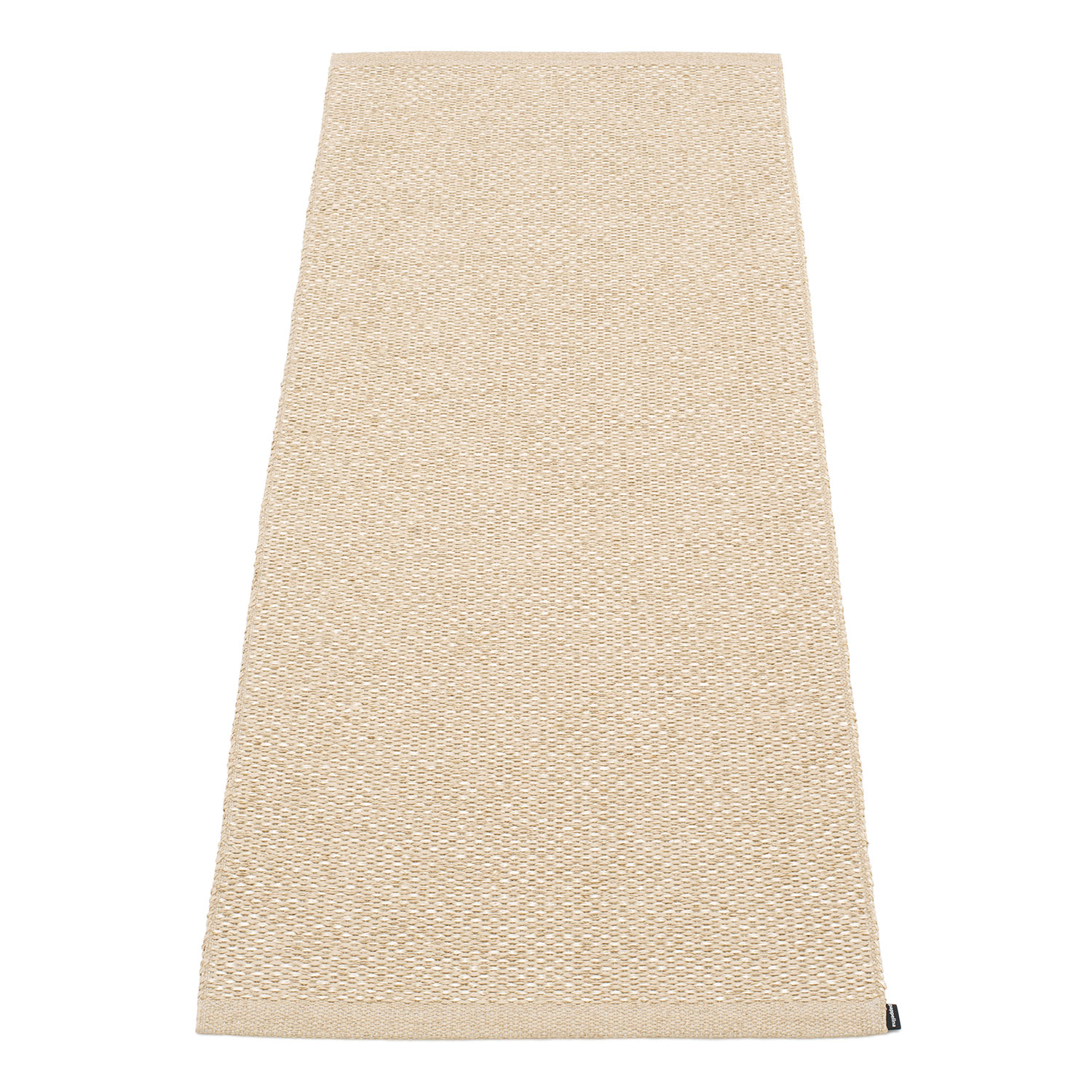 Svea matta 60×150 cm beige / champagne metallic