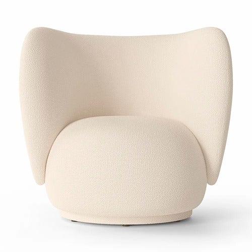 Rico Lounge Fåtölj Wool Boucle - Off-white