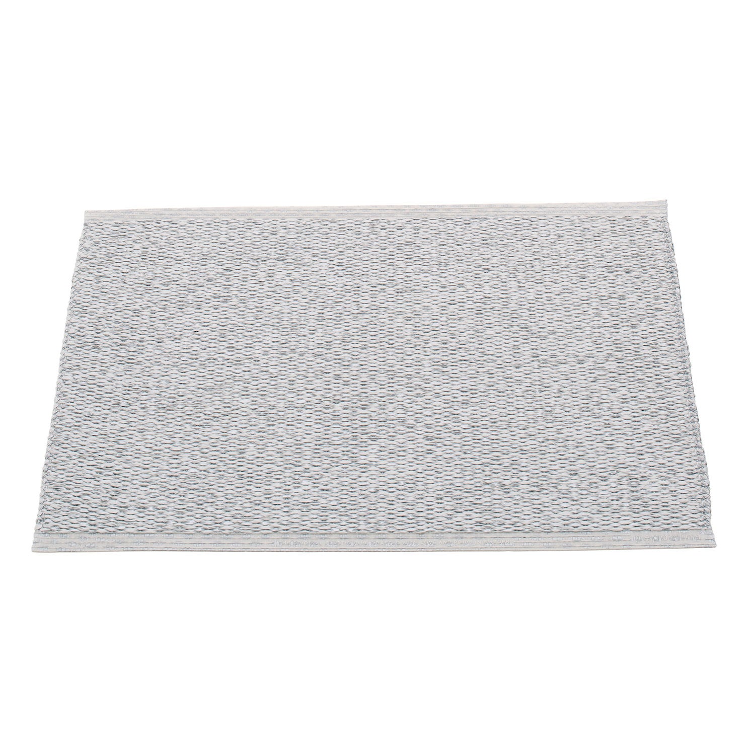 Svea matta 70x50 cm grey metallic / light grey 