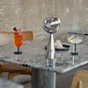 Melt Portabel lampa Silver LED