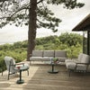 Linear Steel Soffbord Ø70 cm Dark Green 