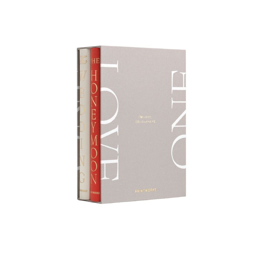 Bröllops Fotobok 2-pack - One Love