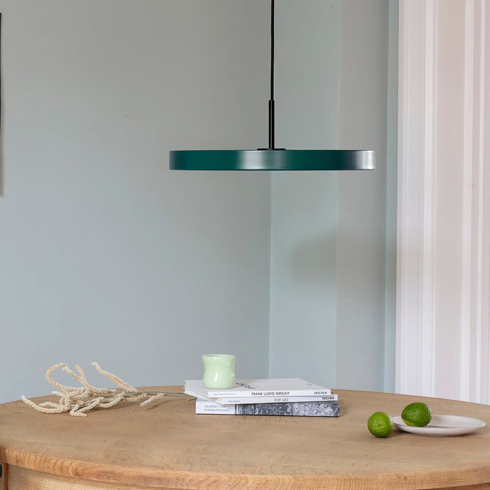 Asteria Medium Taklampa Ø43 cm Forest Green/Svart