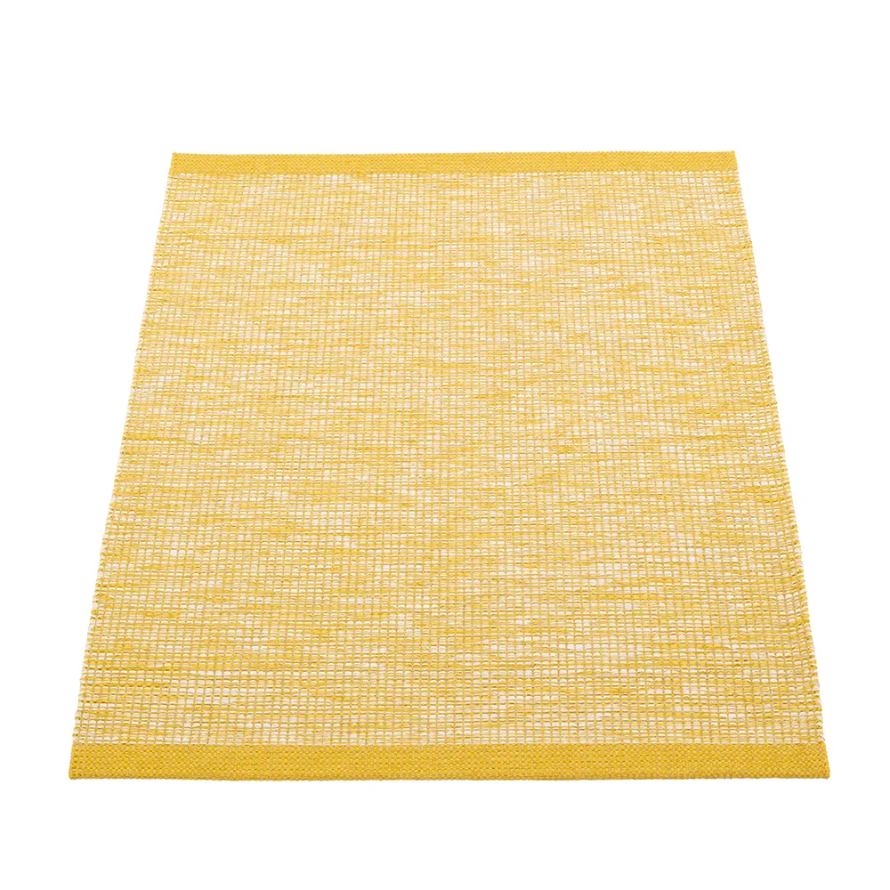 Pappelina Sam matta 70 x 90 cm Mustard/Cream