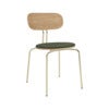Curious Matstol Ek/Mässing Racing Green