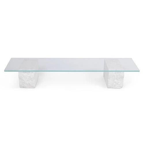 Mineral Display Soffbord - Bianco Curia