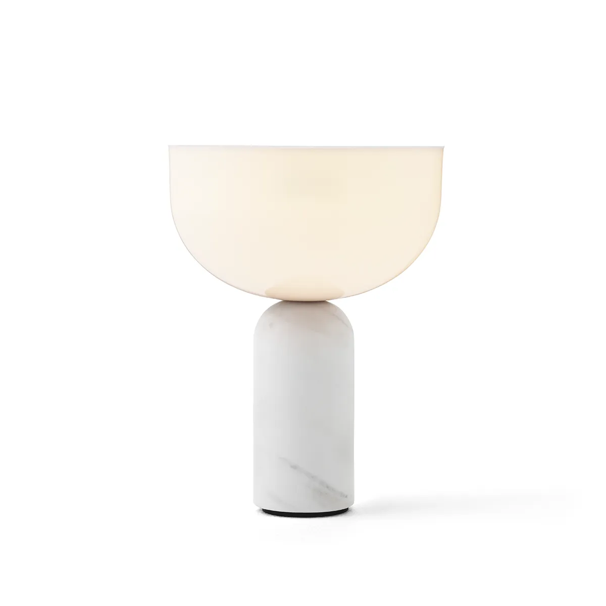 Kizu Bärbar bordslampa Vit Marble