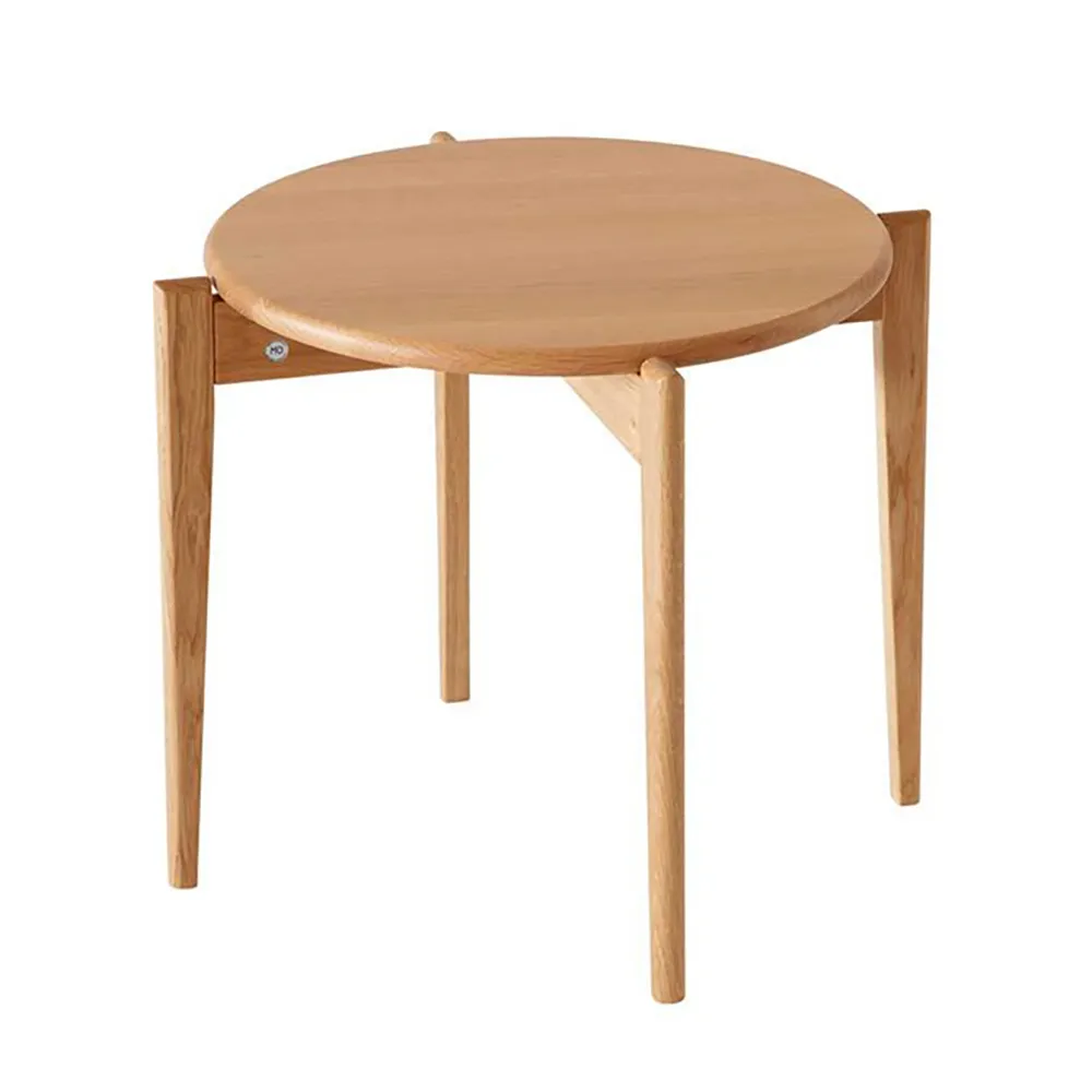 Oscarssons Möbel Tilia Soffbord Ø51 cm Oljad Ek