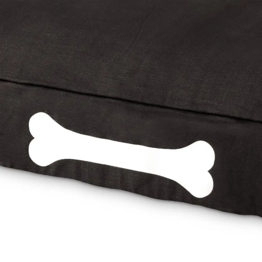 doggielounge L canvas Hundbädd recycled black licorice