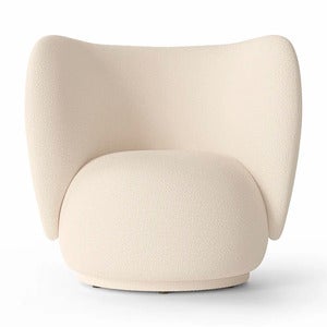 Rico Lounge Fåtölj Wool Boucle - Off-white