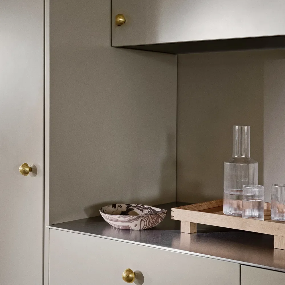 Mushroom Krok - Brass