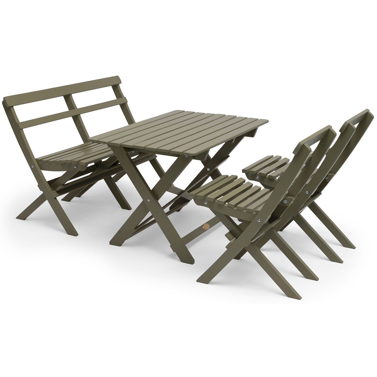 Torpet stol stålgrå furu 