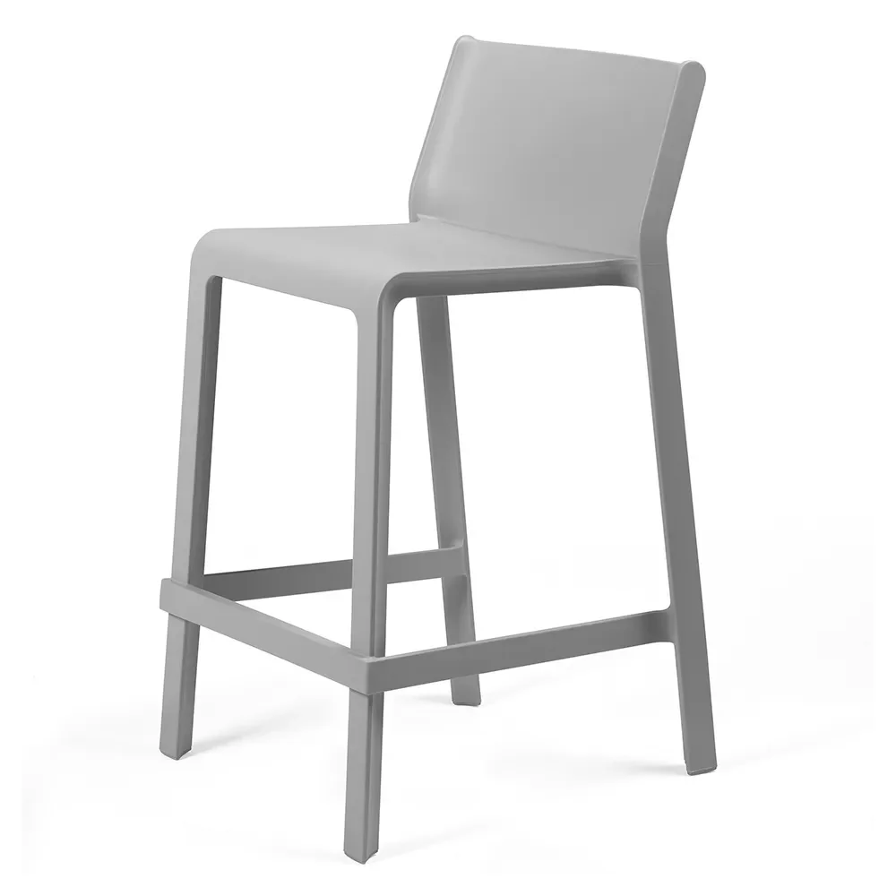 Trill barstol låg Grigio