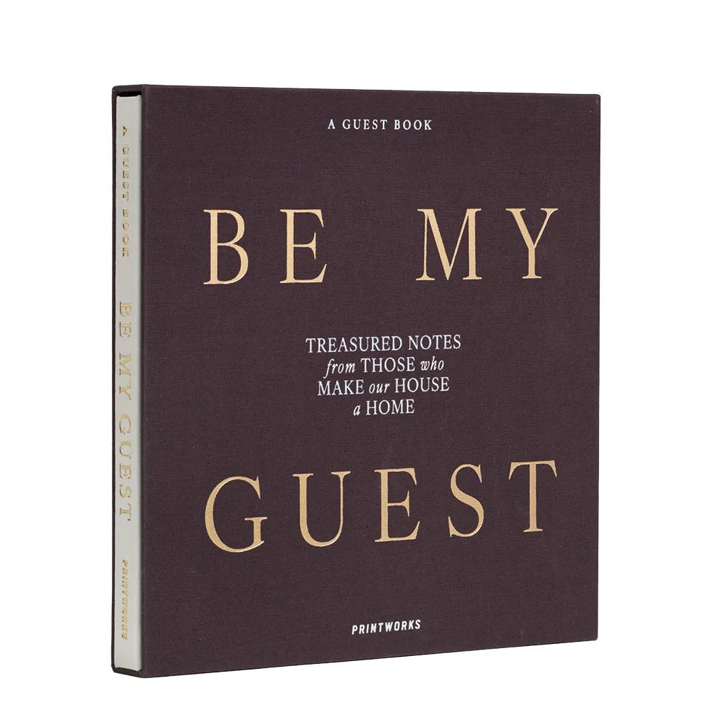 Gästbok Anthracite Be My Guest