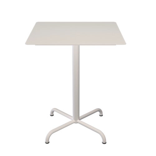 PICO Café bord 60x60 cm, bas 4 ben Muted white