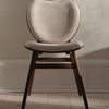 A Conversation Piece Matstol Dark Oak/White Sands
