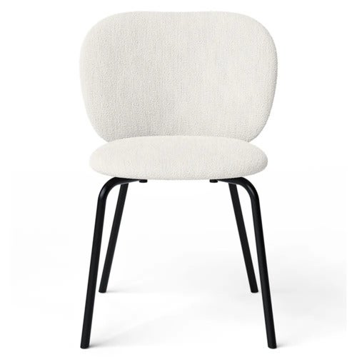 Rico Matstol Black Bouclé - Off-white