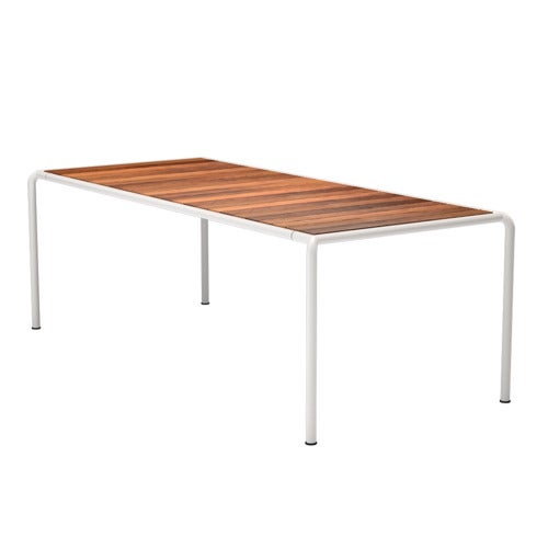 AVANTI Matbord 222x98 cm ask/vit
