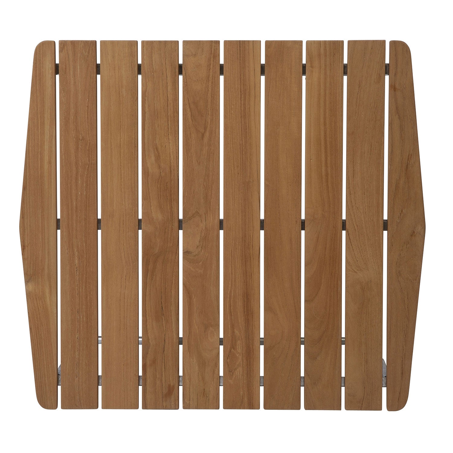 Bord B31 84 Obehandlad teak / varmförzinkat stativ