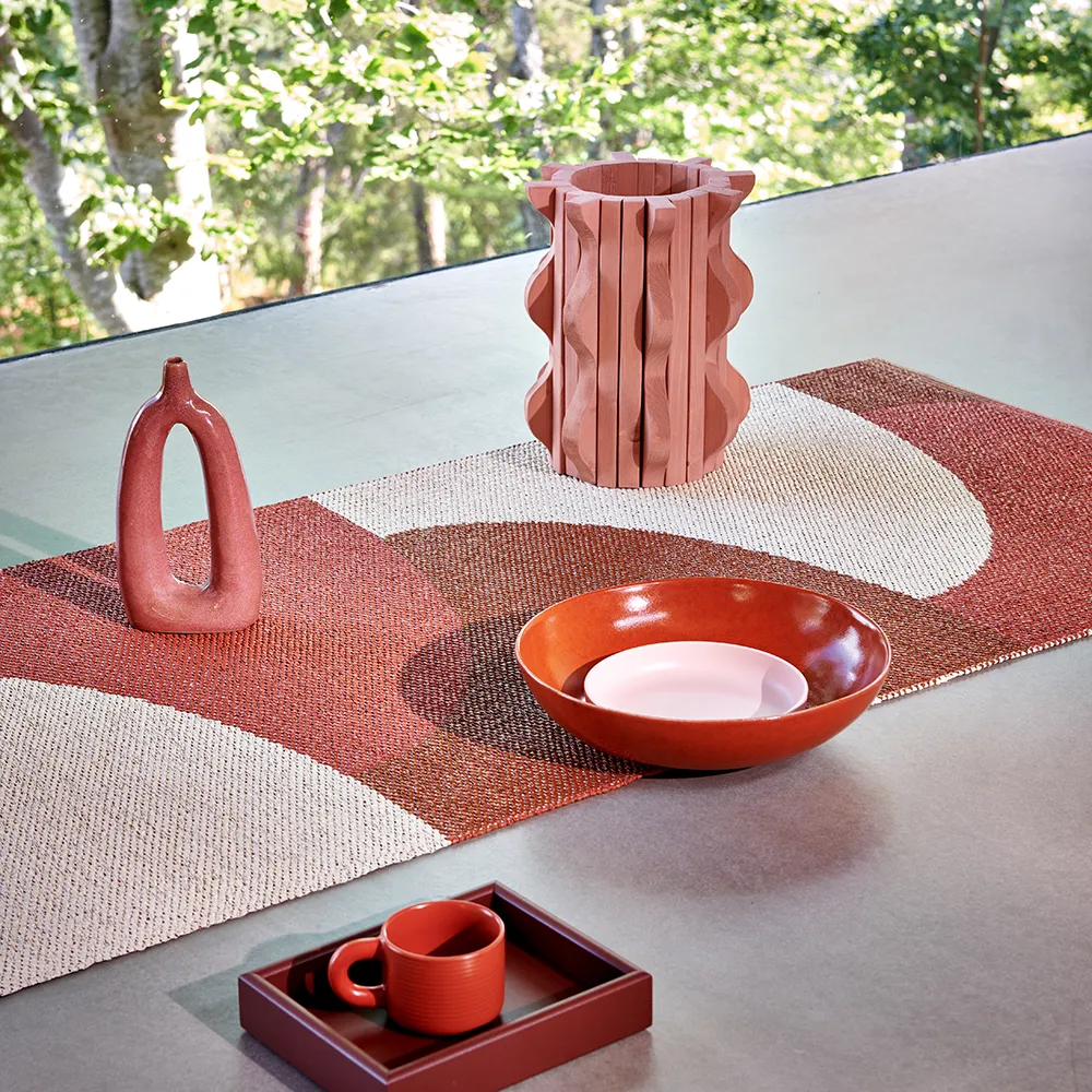 Hill matta Brick/Rust/Cream 70 x 360cm