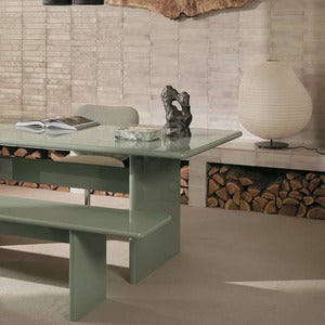 Rink Matbord 200x90 cm - Tea Green