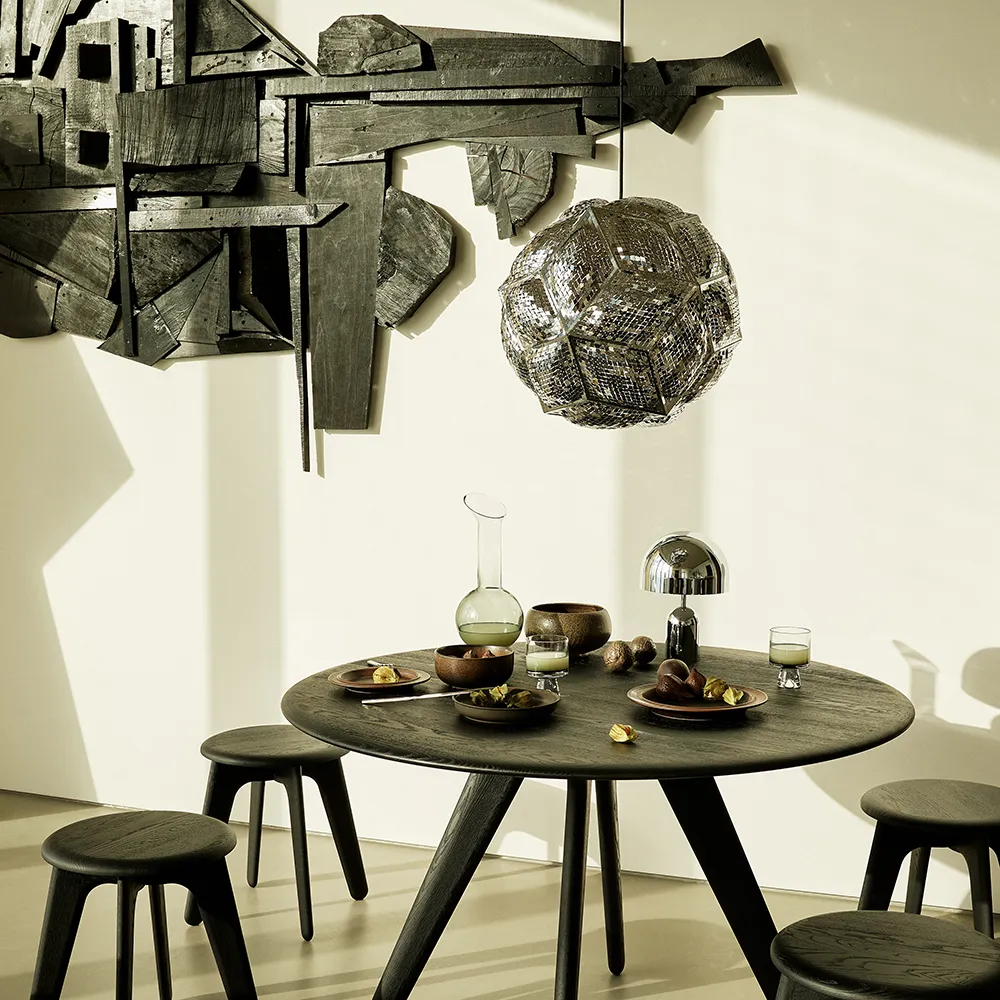 Bell Portabel lampa Silver LED