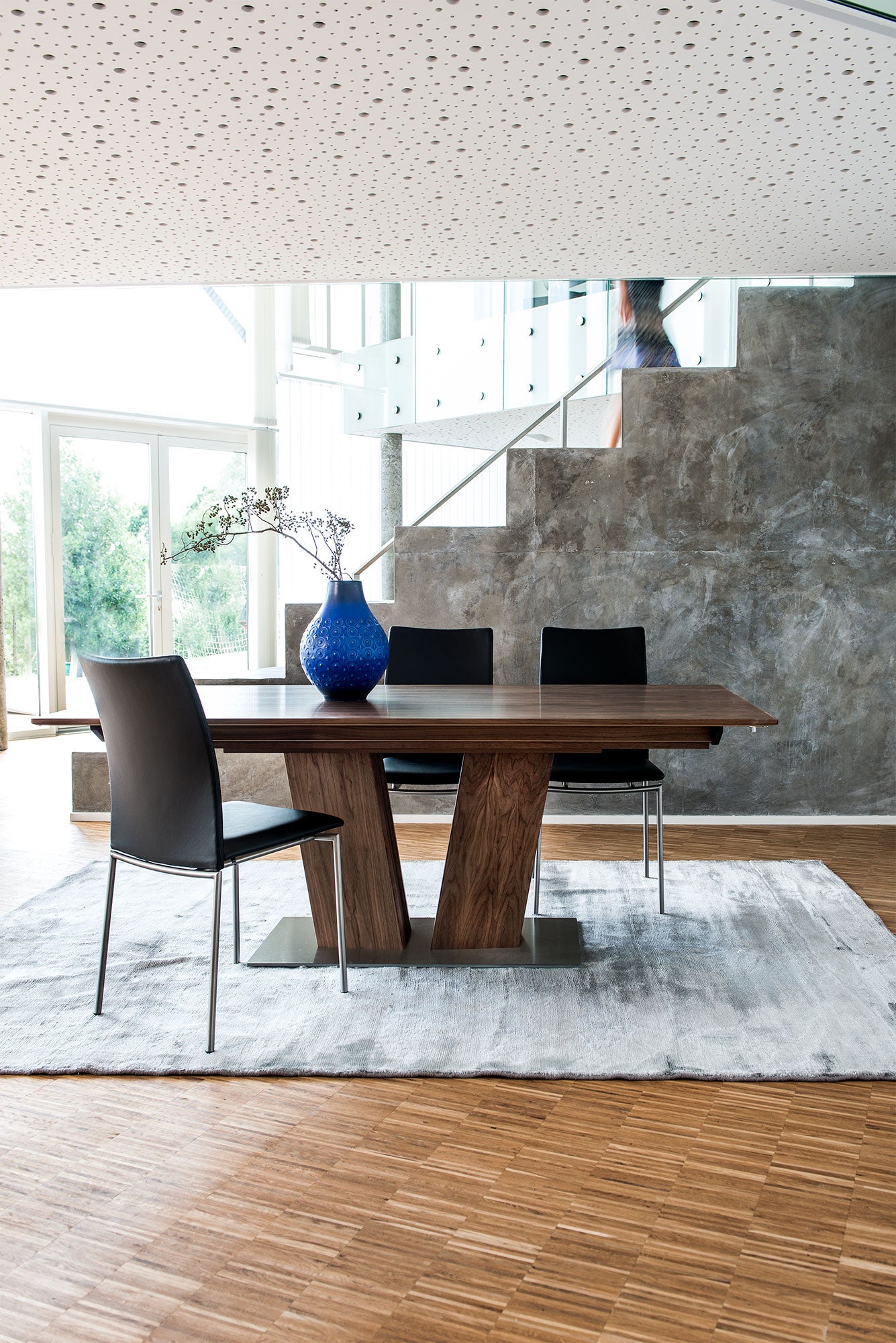 Sm39 Bord Valnöt Naturolja 200-300X100X74Cm 