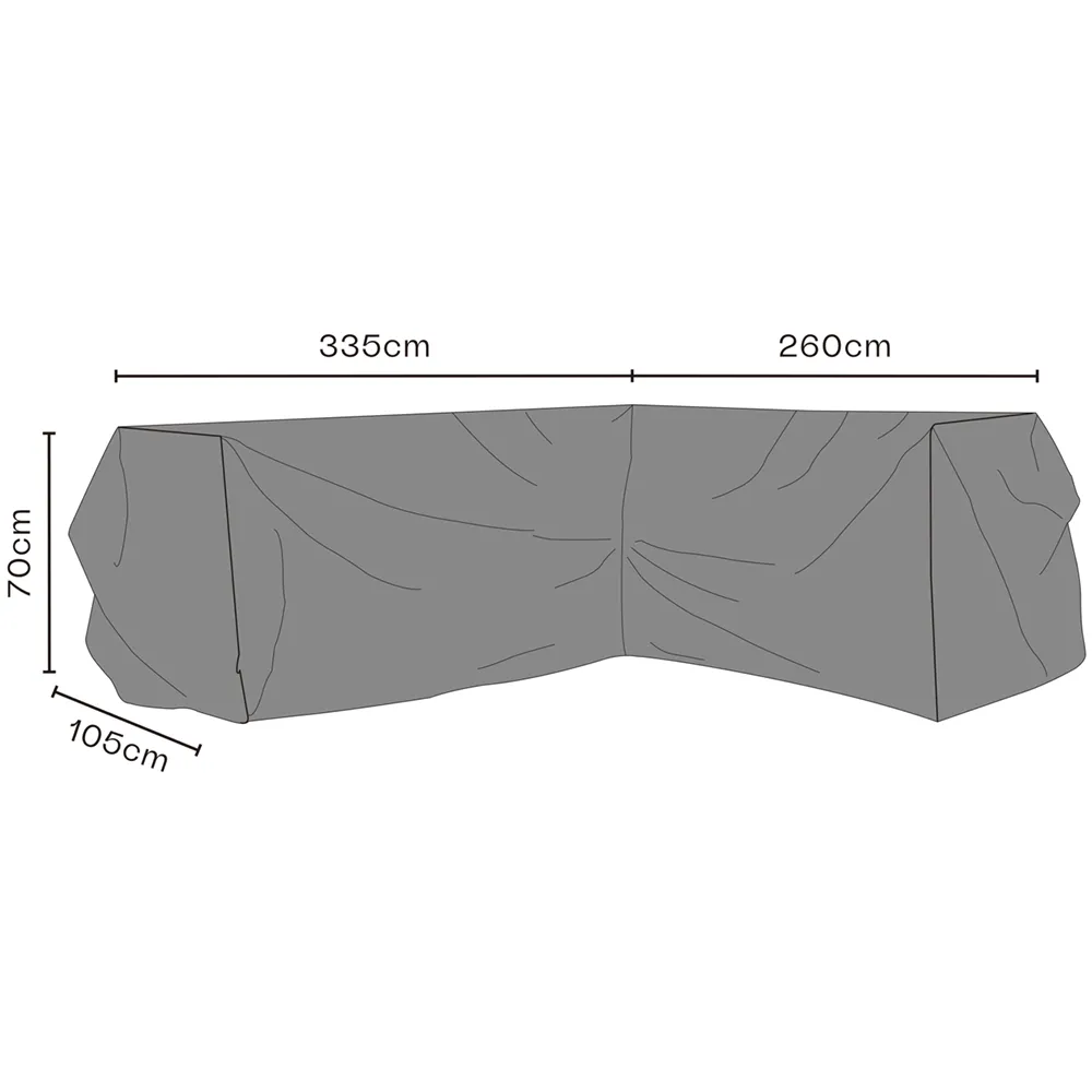 Möbelskydd Hörnsoffa 260/335x70 cm Premium