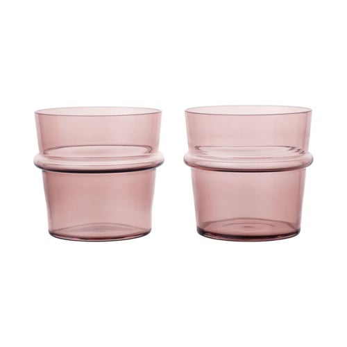Boya Lågt dricksglas 2-pack - Mauve