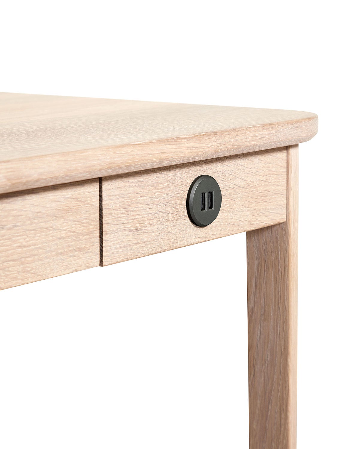 Sm131 Skrivbord Ek Lack 115X55X74Cm 