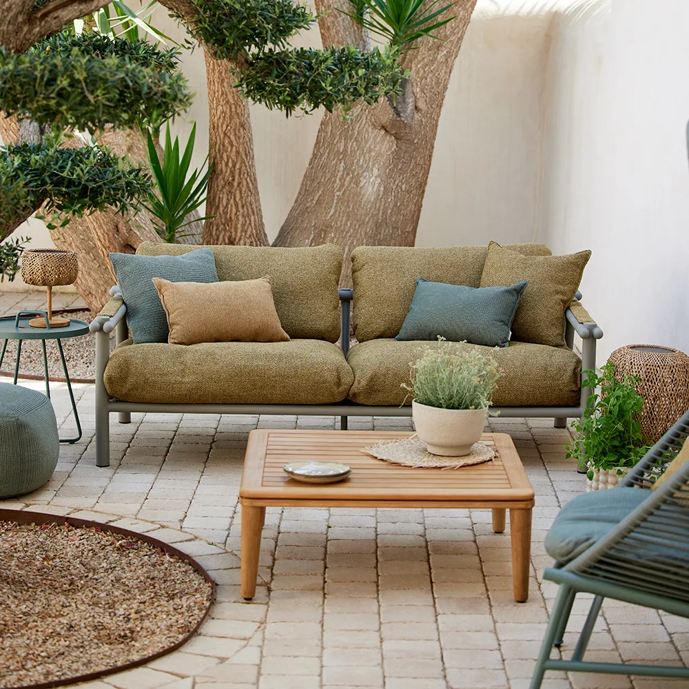 Sticks 2-sits soffa Taupe