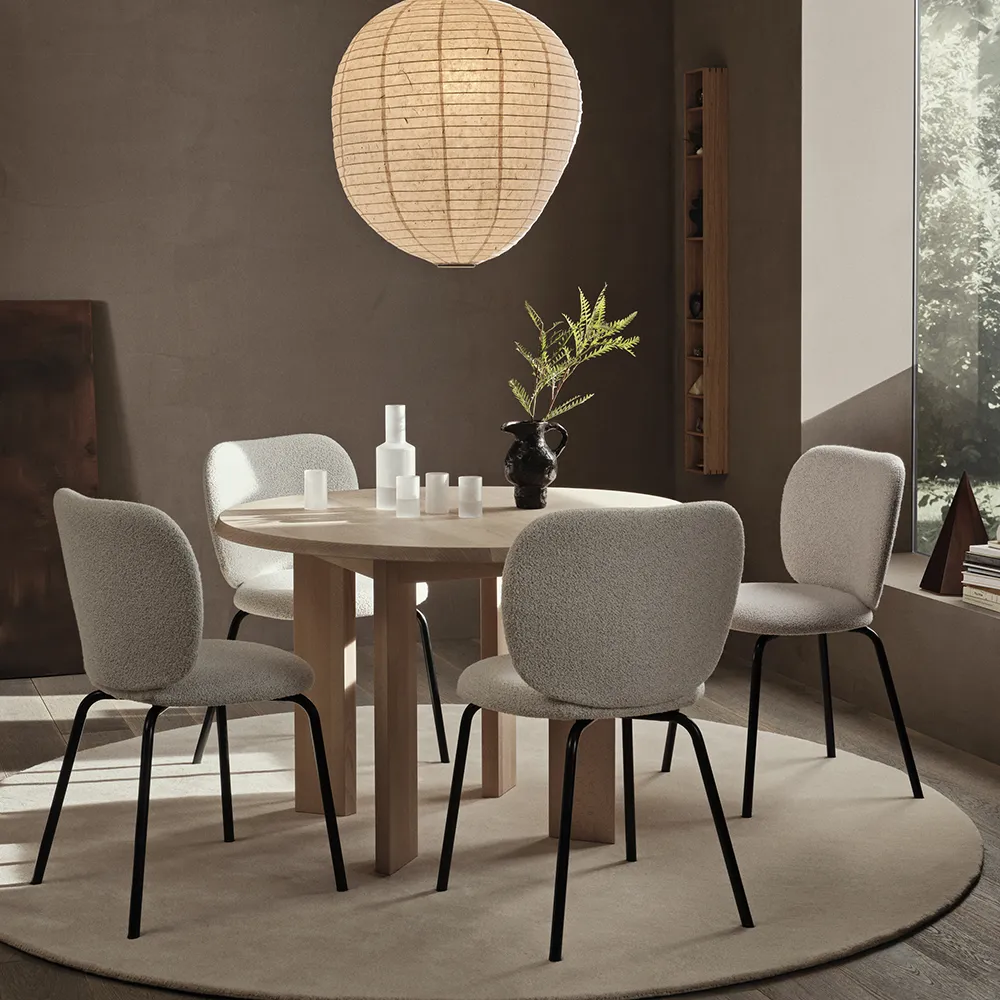 Tarn Matbord 115 cm - White Oiled Beech