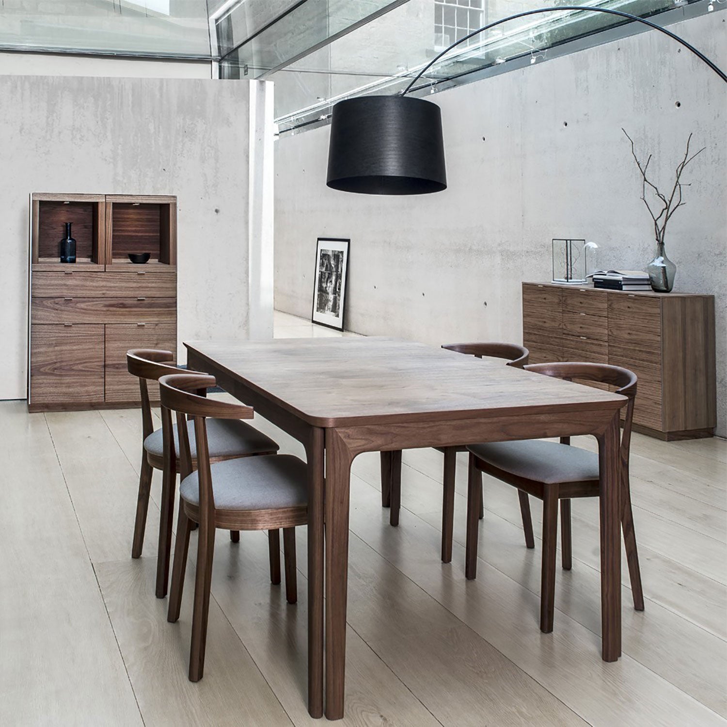 Sm923 Vitrinskåp Ek Såpa 98X44X136Cm 