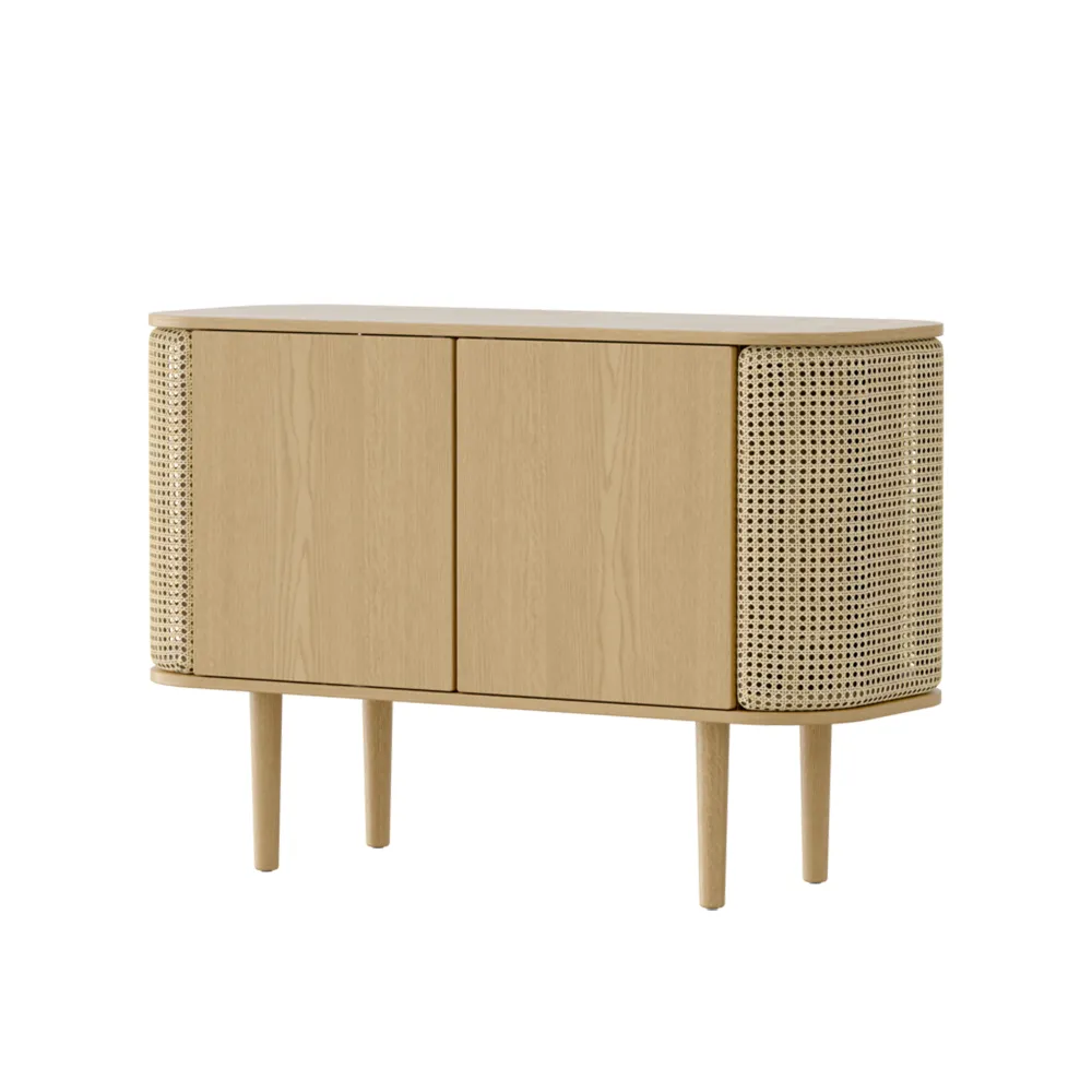 Treasures 2-dörrars skåp Ek/Ventian Cane