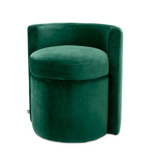 Hög fåtölj Arcadia Roche dark green
