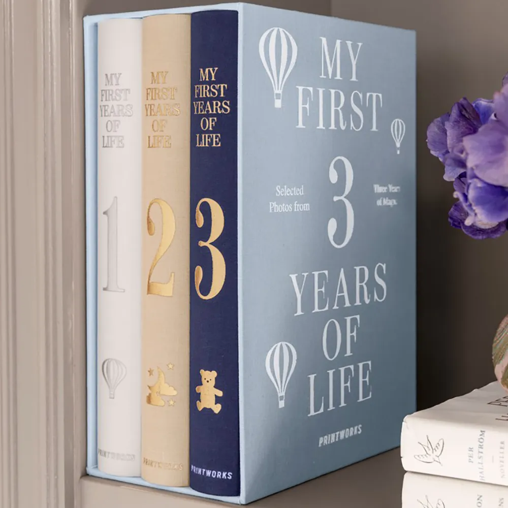 Min första bok Babyalbum My First 3 Years