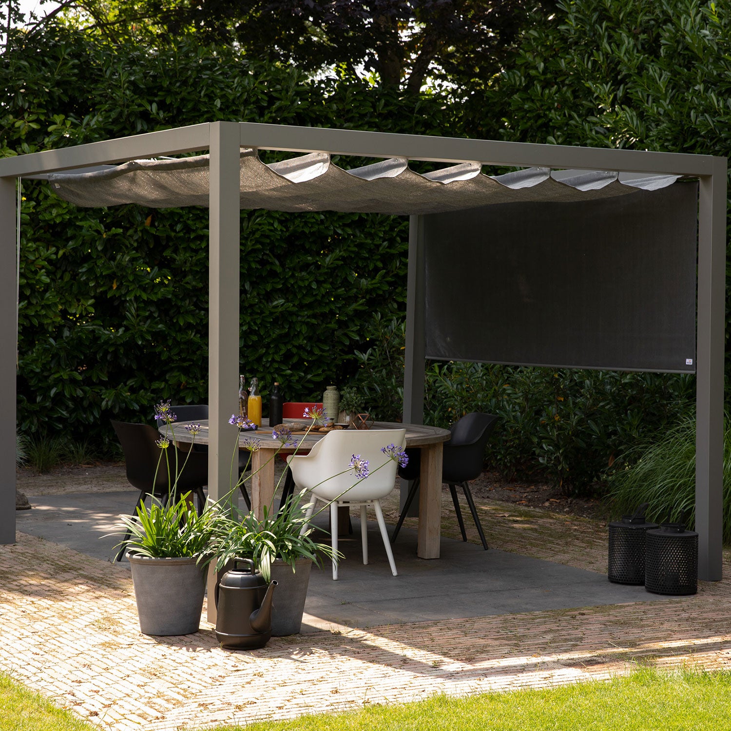 Coolfit solsegel harmonica 200x300cm beige