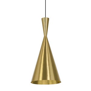 Beat Pendel Tall Brass LED