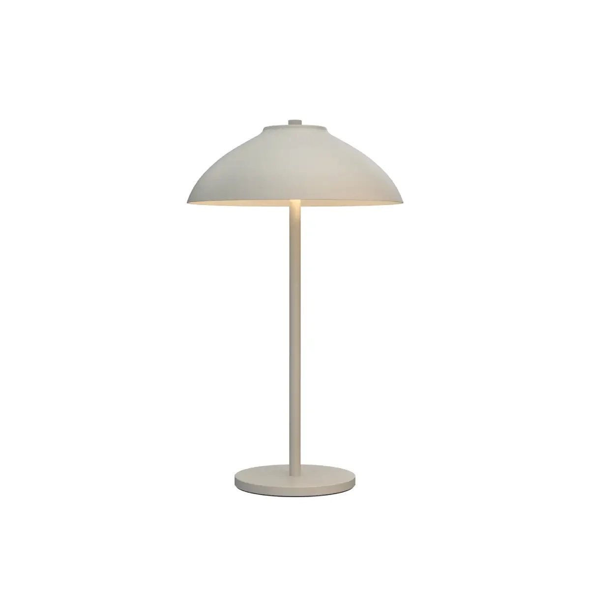 Bordslampa Vali sand Bordslampa Ø24xH40 cm Metall Sand