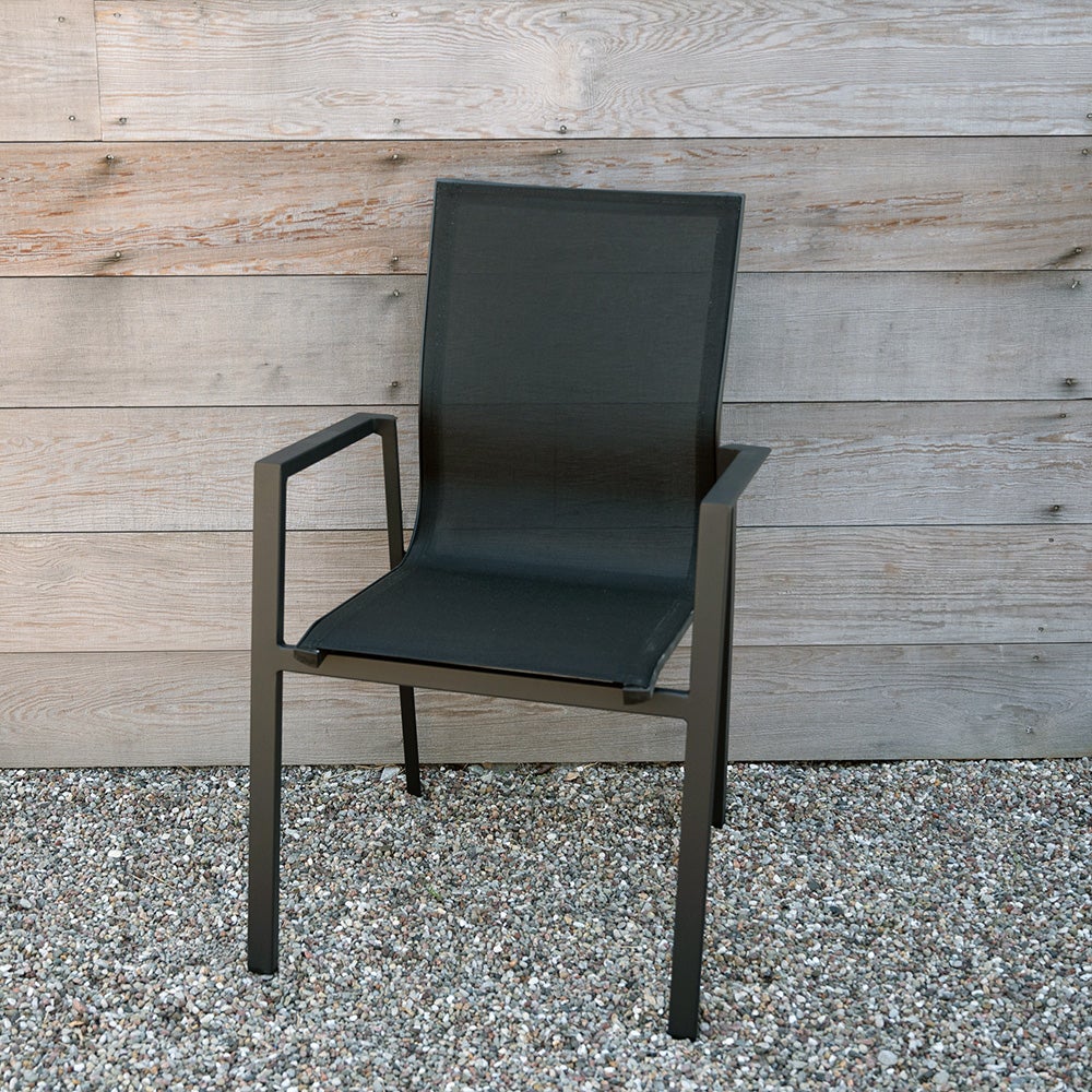 Degeberga karmstol Svart