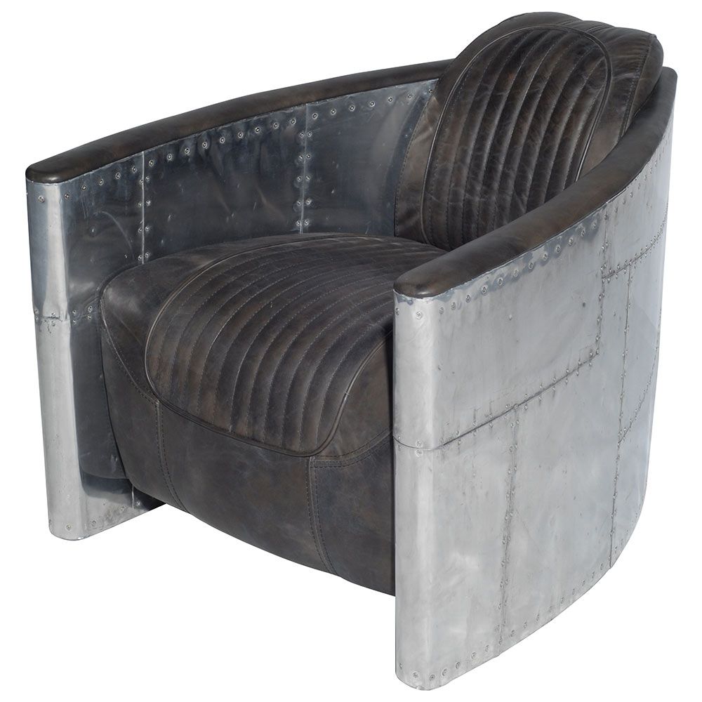 Tomcat Aviator Fåtölj Black Spitfire