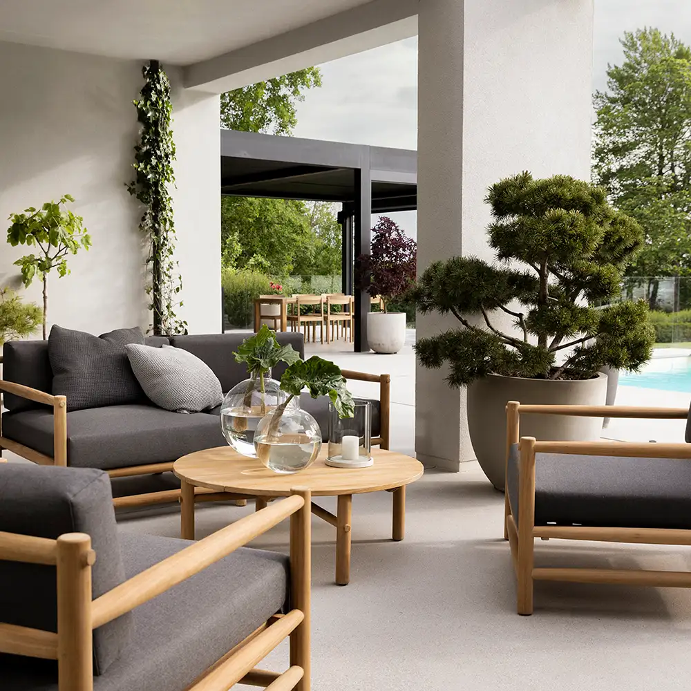 Saltholm Soffbord teak 